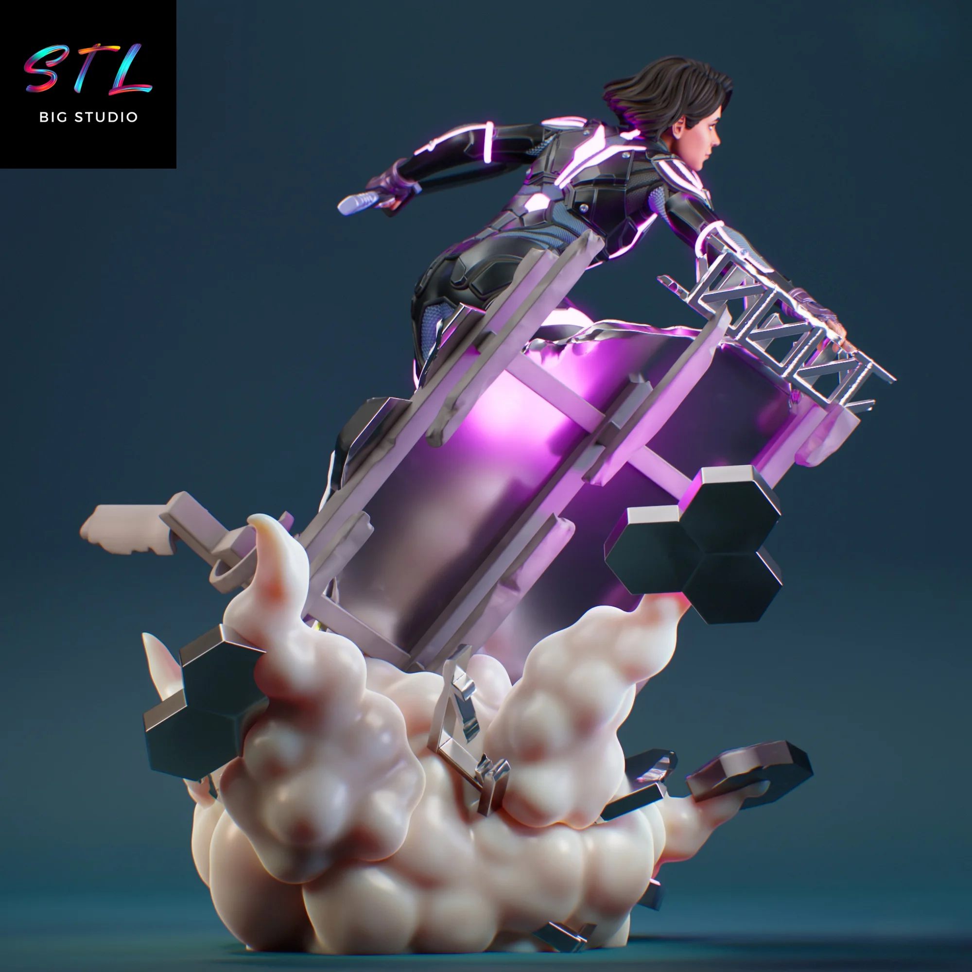 Mio STL | Split Fiction | 3D Figure to Print Model — view 2