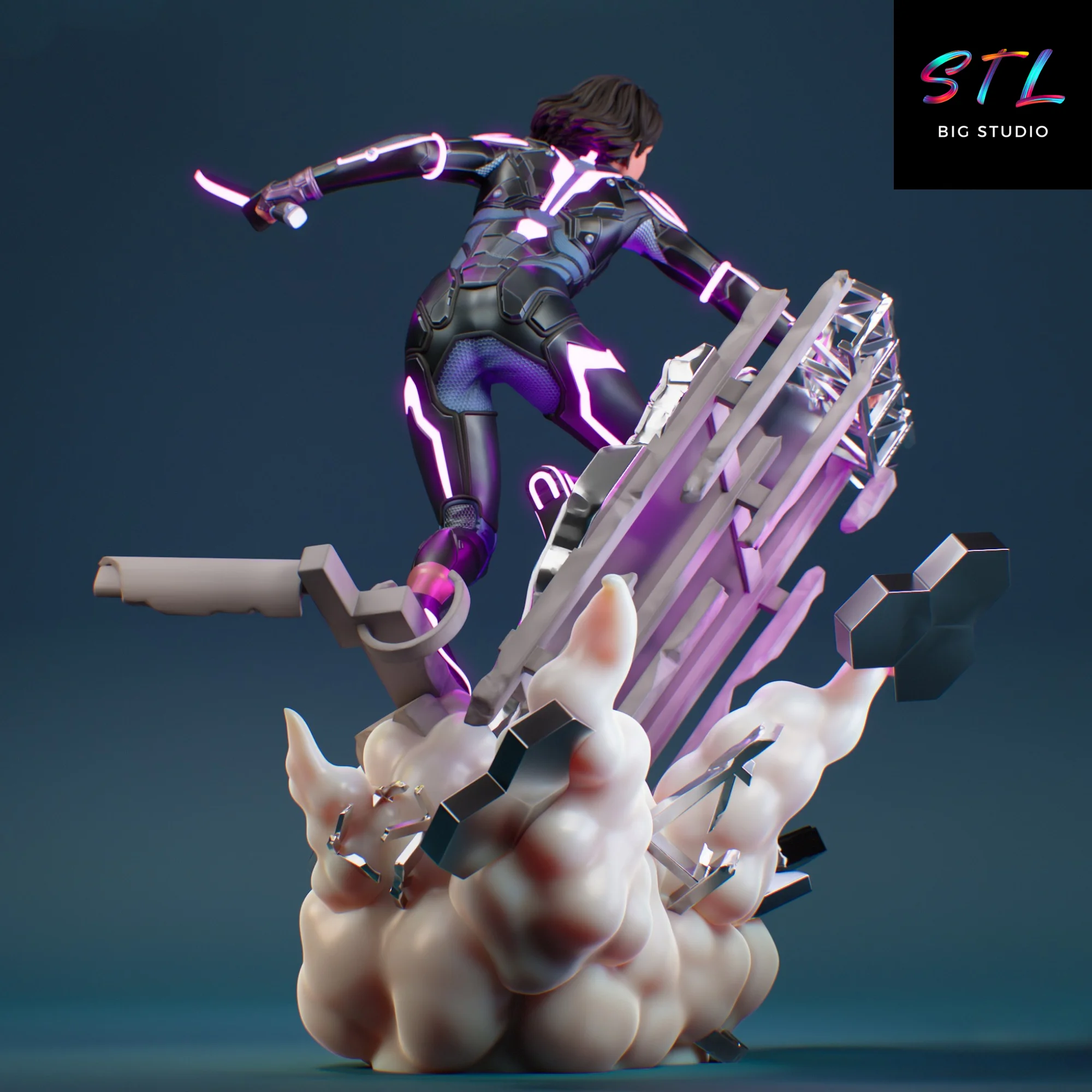 Mio STL | Split Fiction | 3D Figure to Print Model — view 4