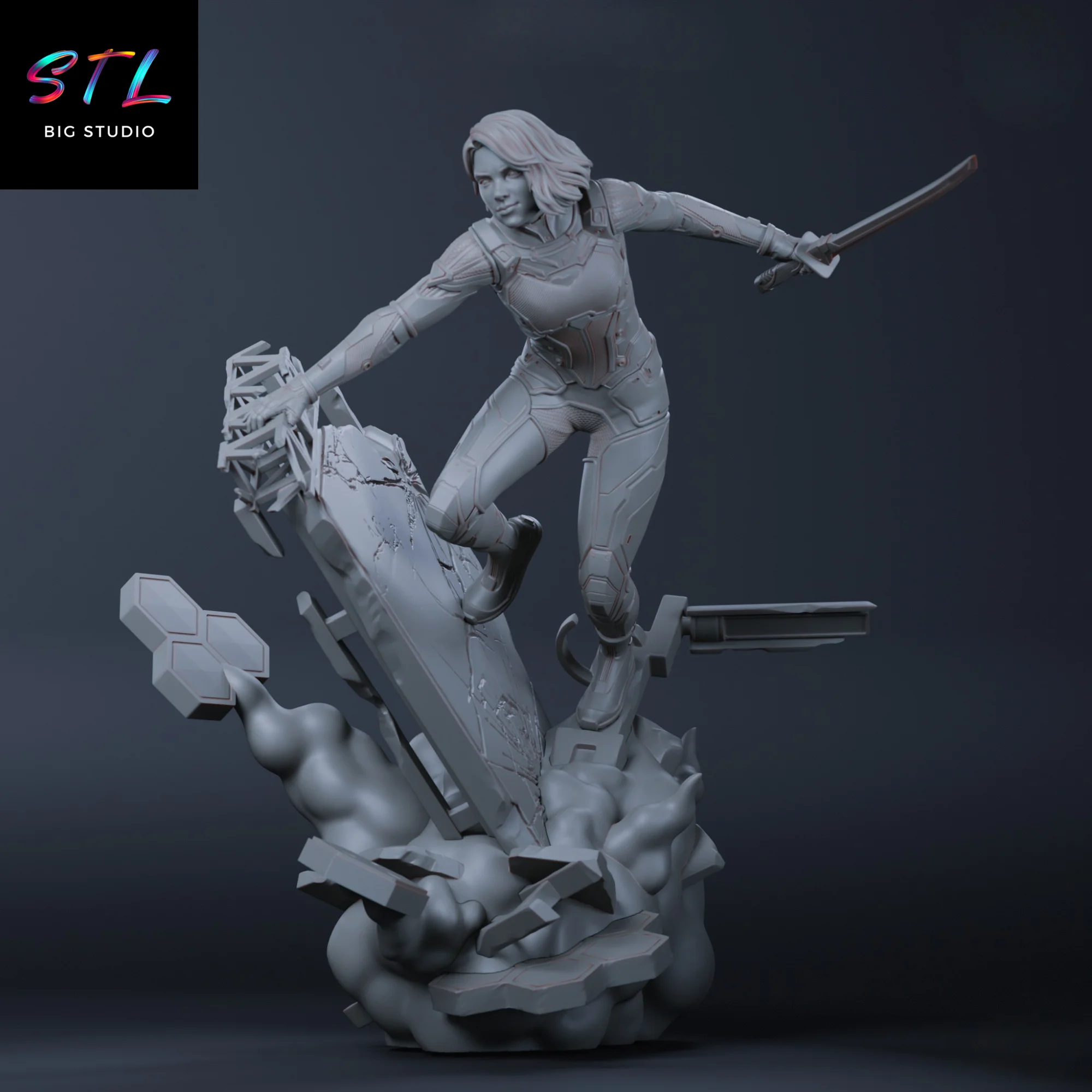 Mio STL | Split Fiction | 3D Figure to Print Model — view 6