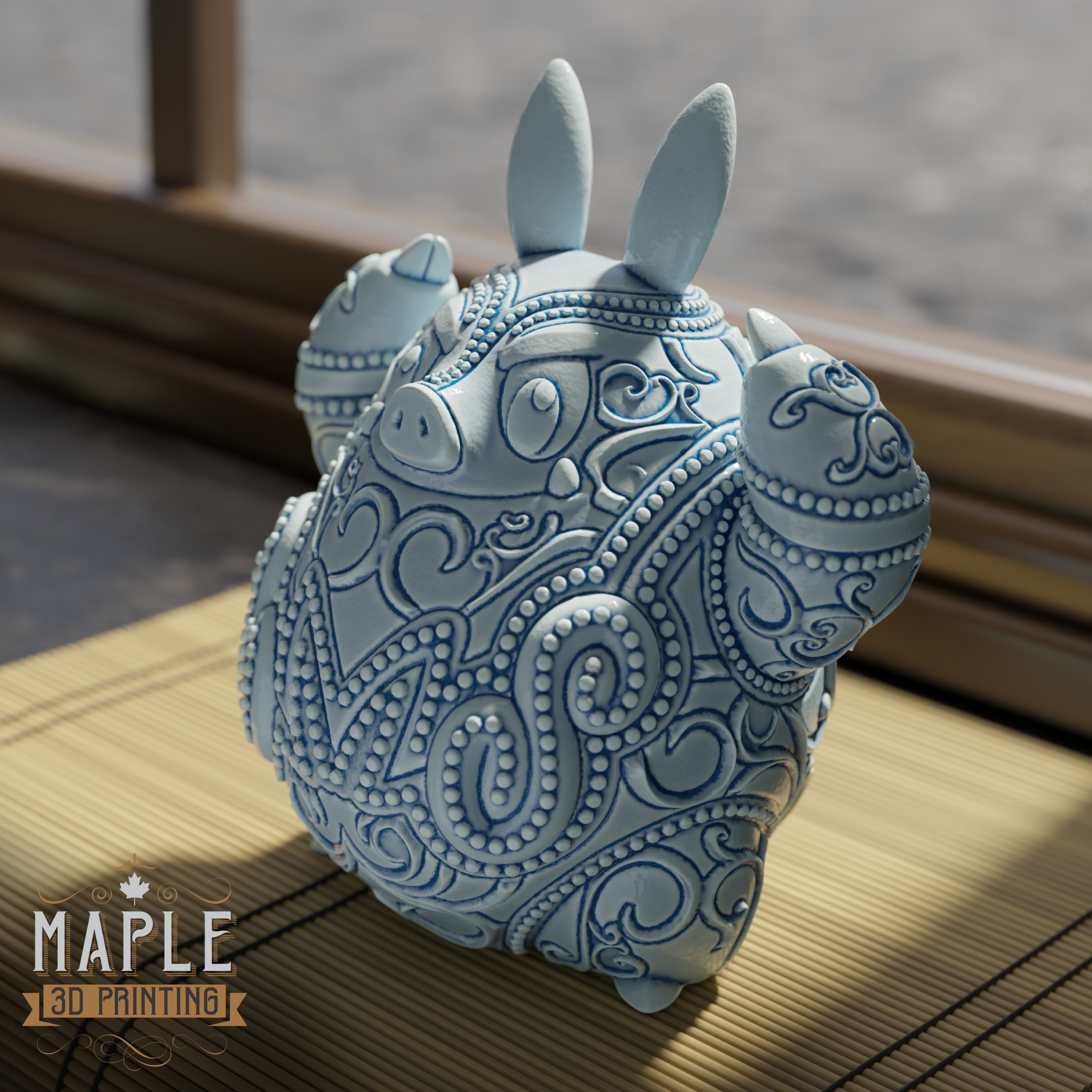 499. Pignite - Basic & Ornamental 3D STL Model