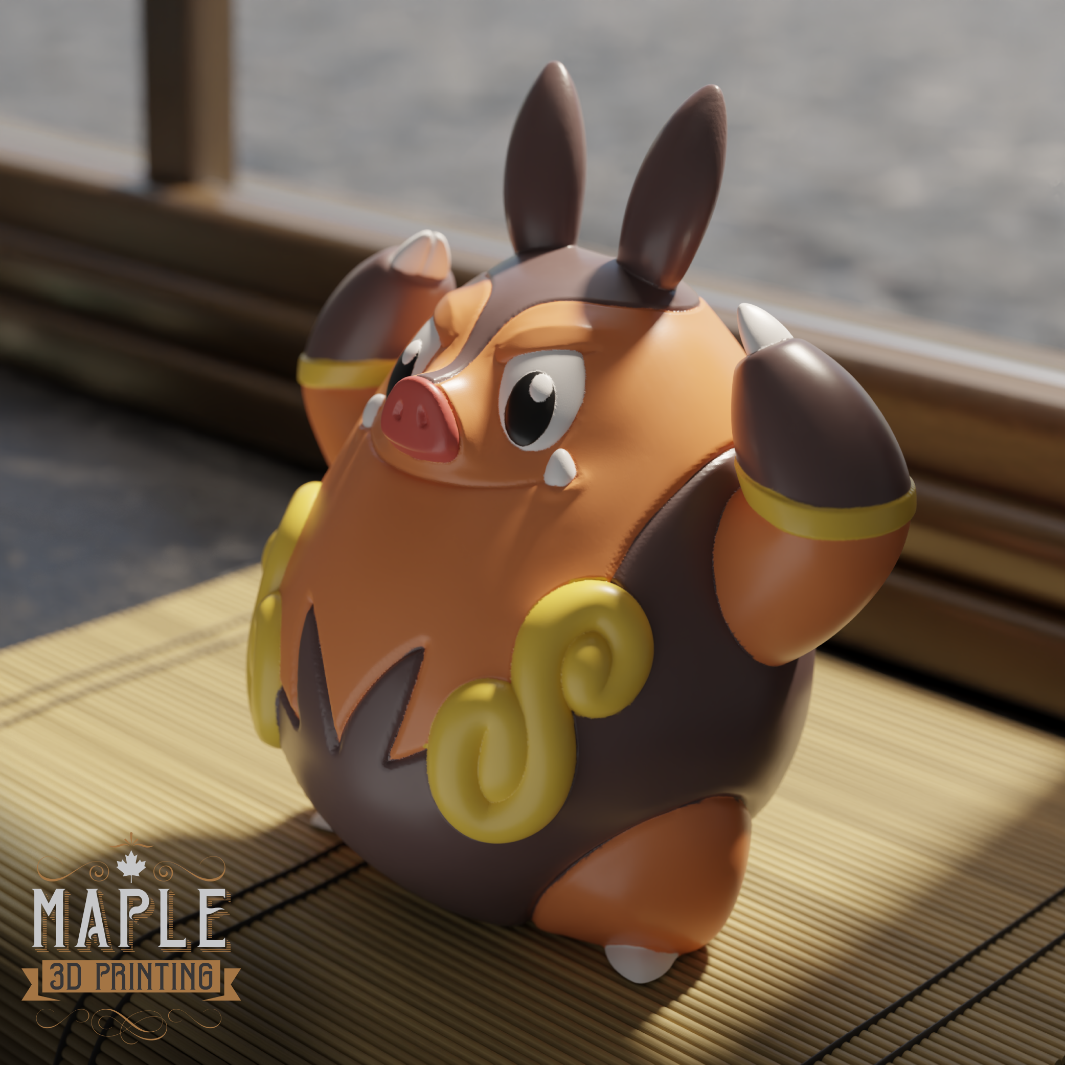 499. Pignite - Basic & Ornamental 3D STL Model — view 2
