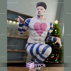 Puri-Puri Prisoner V2 Sculptures 3D Printing STL Model
