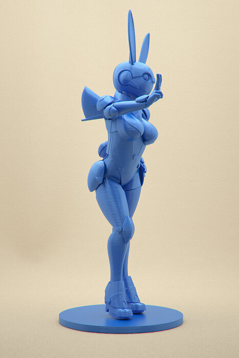 Space Bunny 3D STL Model — view 3