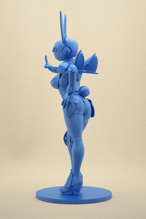 Space Bunny 3D STL Model — view 5