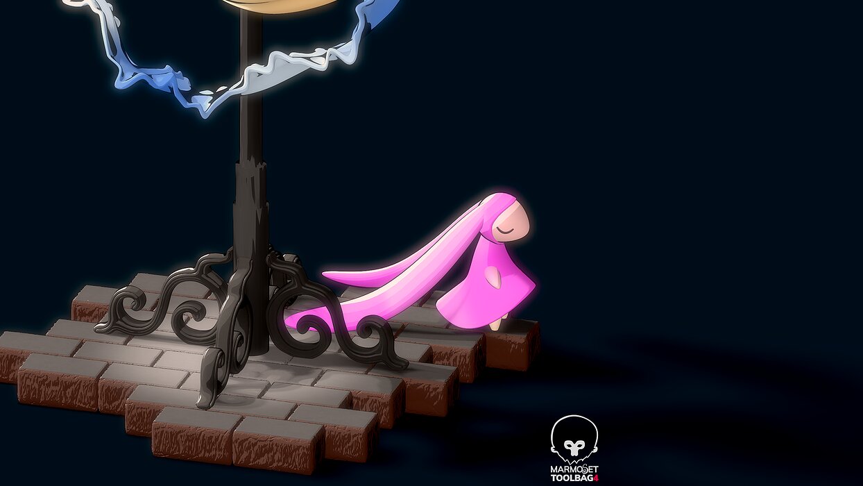 Chii Chobits Full Figure 3D STL Model — view 8