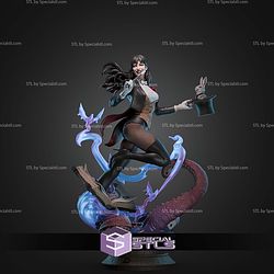Zatanna DC Spell STL Files 3D Model