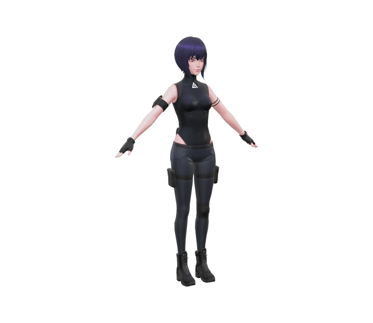 Major Motoko Kusanagi 3D STL Model