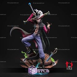Dracule Mihawk Broken Base STL Files 3D Model