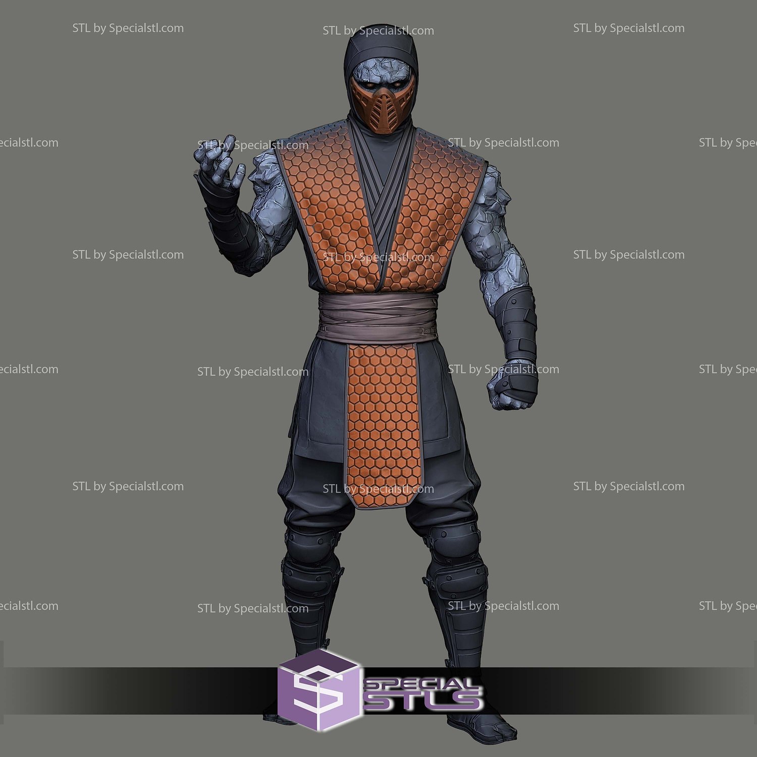 Tremor Mortal Kombat 12 STL Files 3D Model — view 3