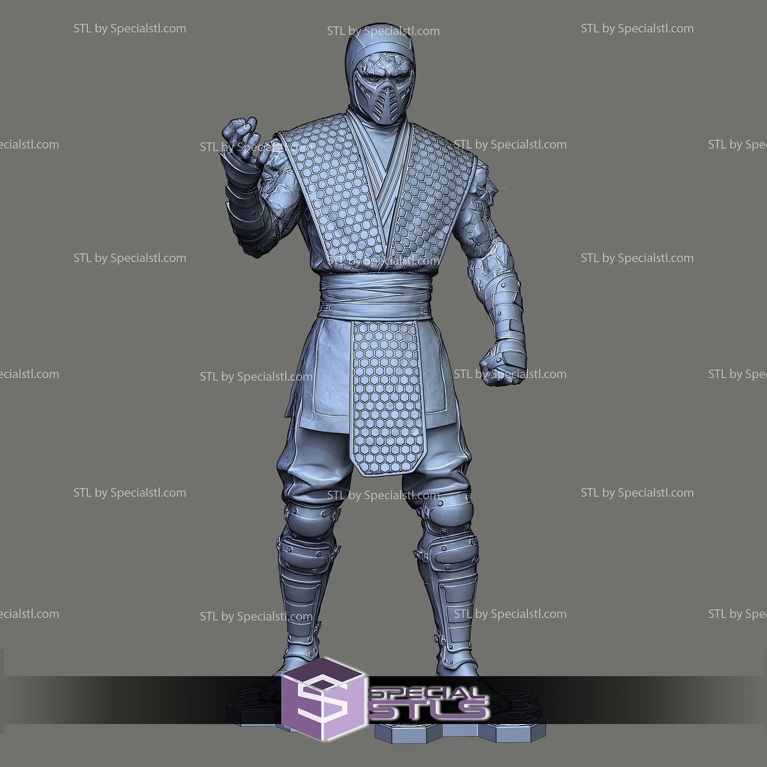 Tremor Mortal Kombat 12 STL Files 3D Model — view 4