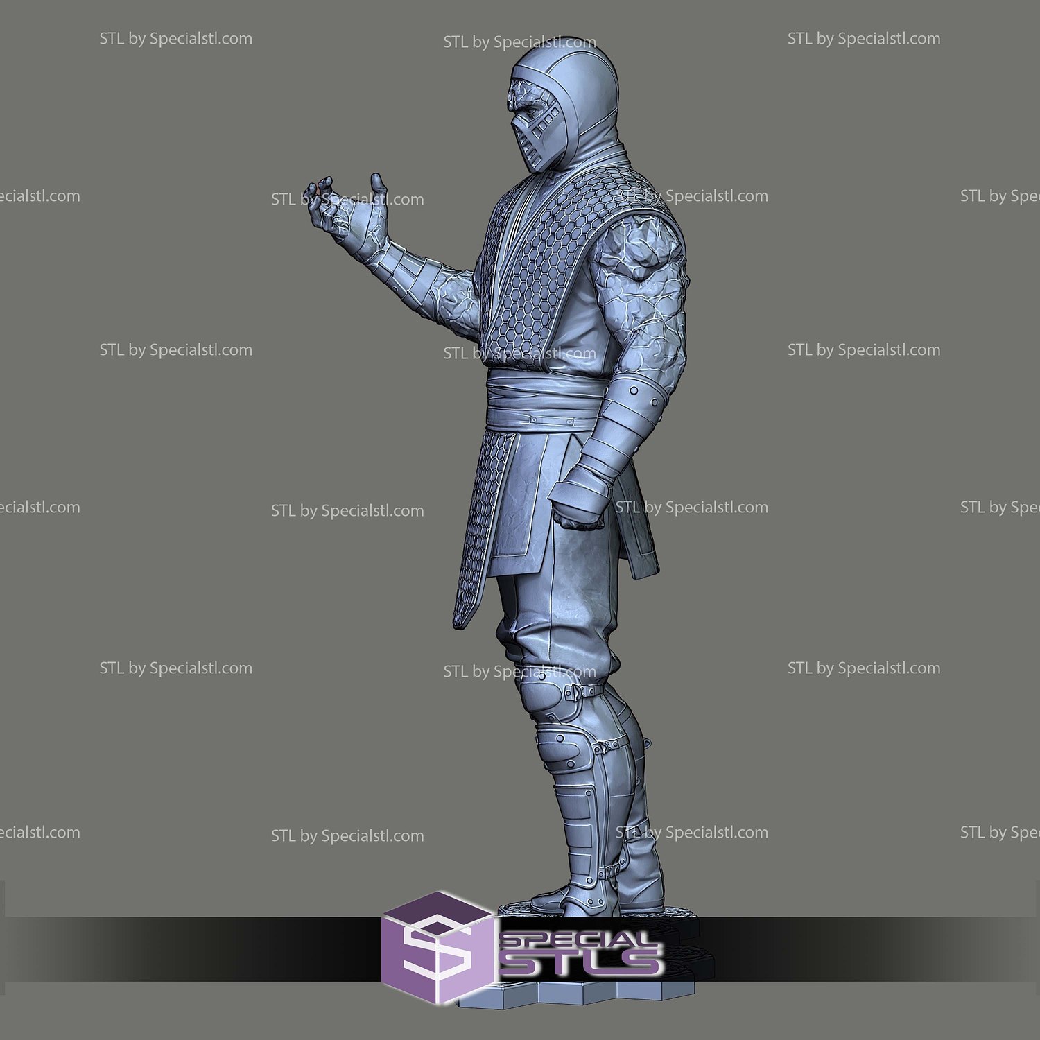 Tremor Mortal Kombat 12 STL Files 3D Model — view 7