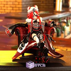 Hakos Baelz Hololive 3D Printer Files STL Model