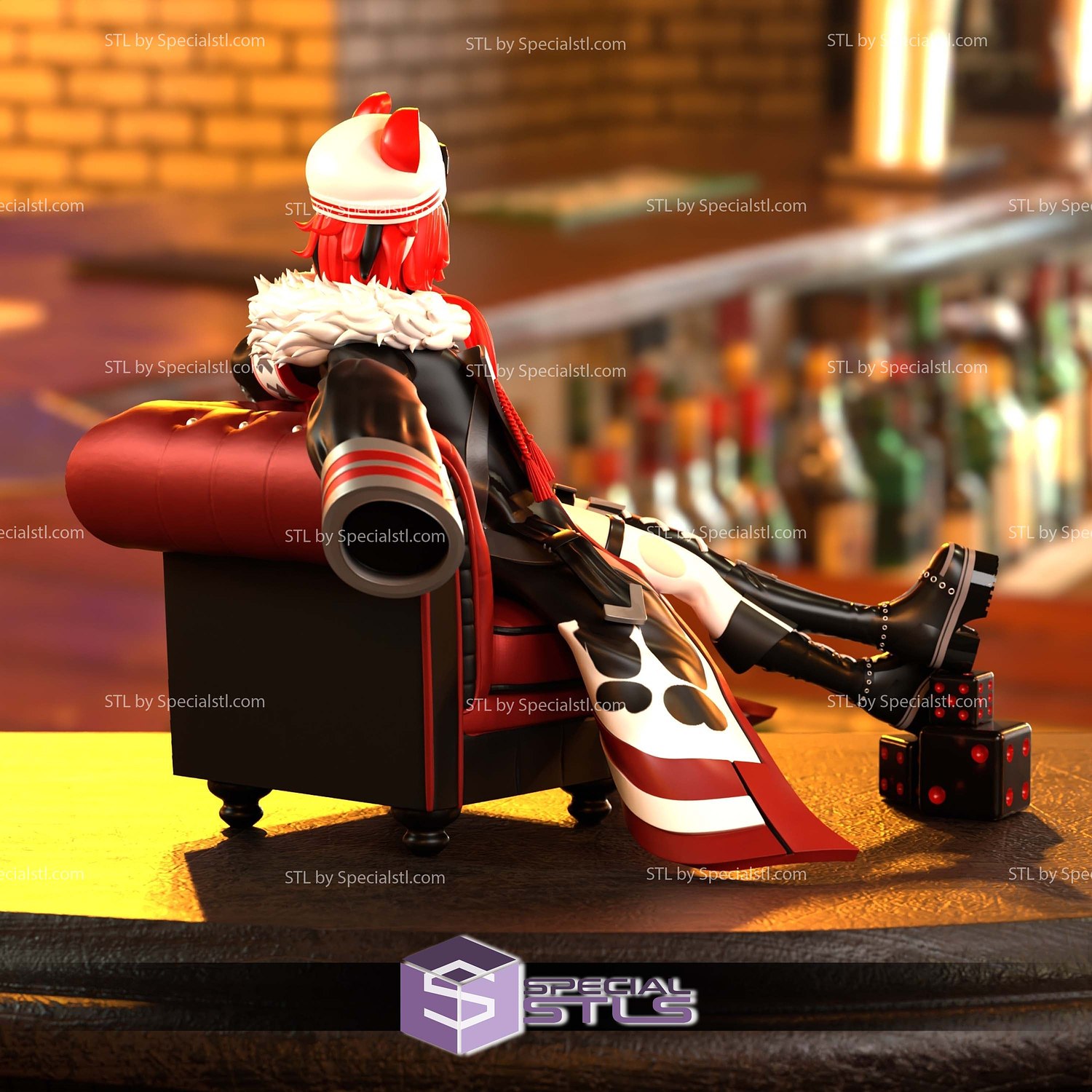 Hakos Baelz Hololive 3D Printer Files STL Model — view 2
