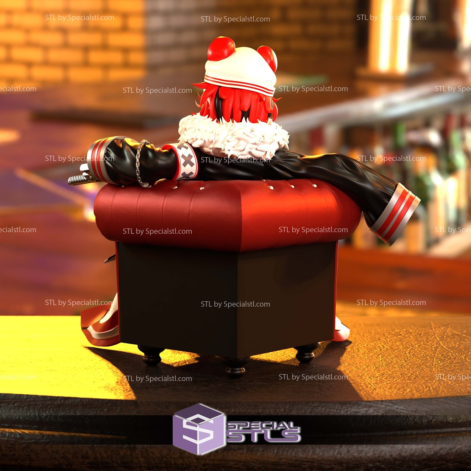 Hakos Baelz Hololive 3D Printer Files STL Model — view 3