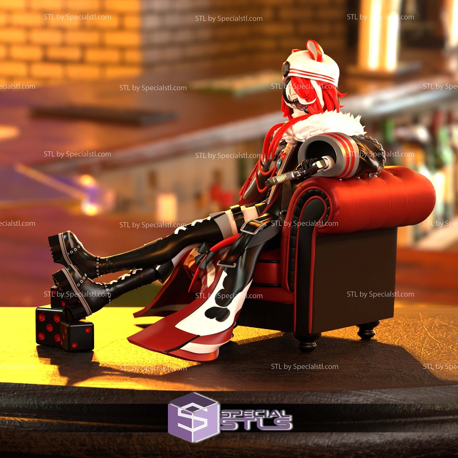 Hakos Baelz Hololive 3D Printer Files STL Model — view 4