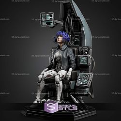 Mokoto Kusanagi Ghost In The Shell Machine STL Files 3D Model