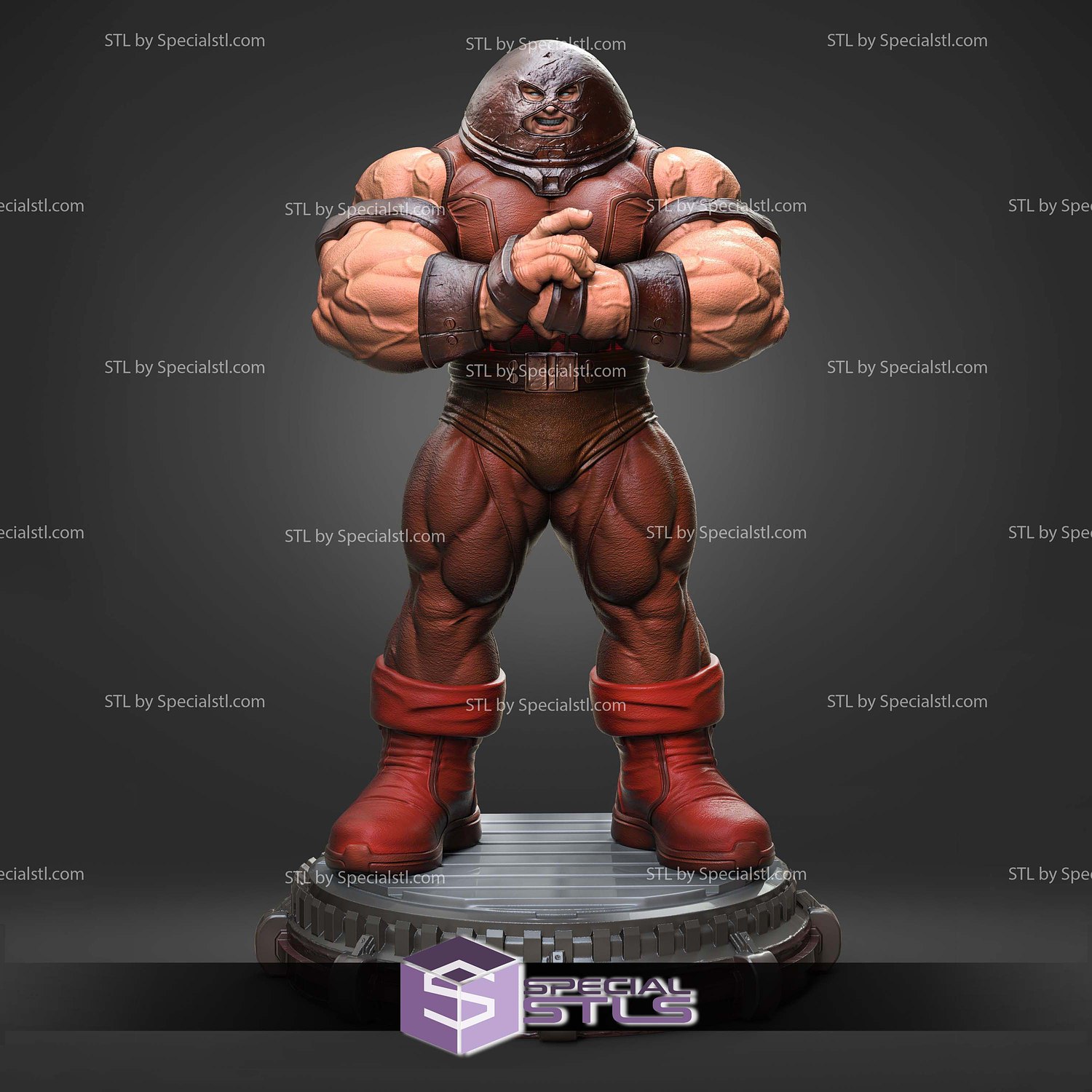 Juggernaut Museum Pose 3D Printer Files STL Model — view 2