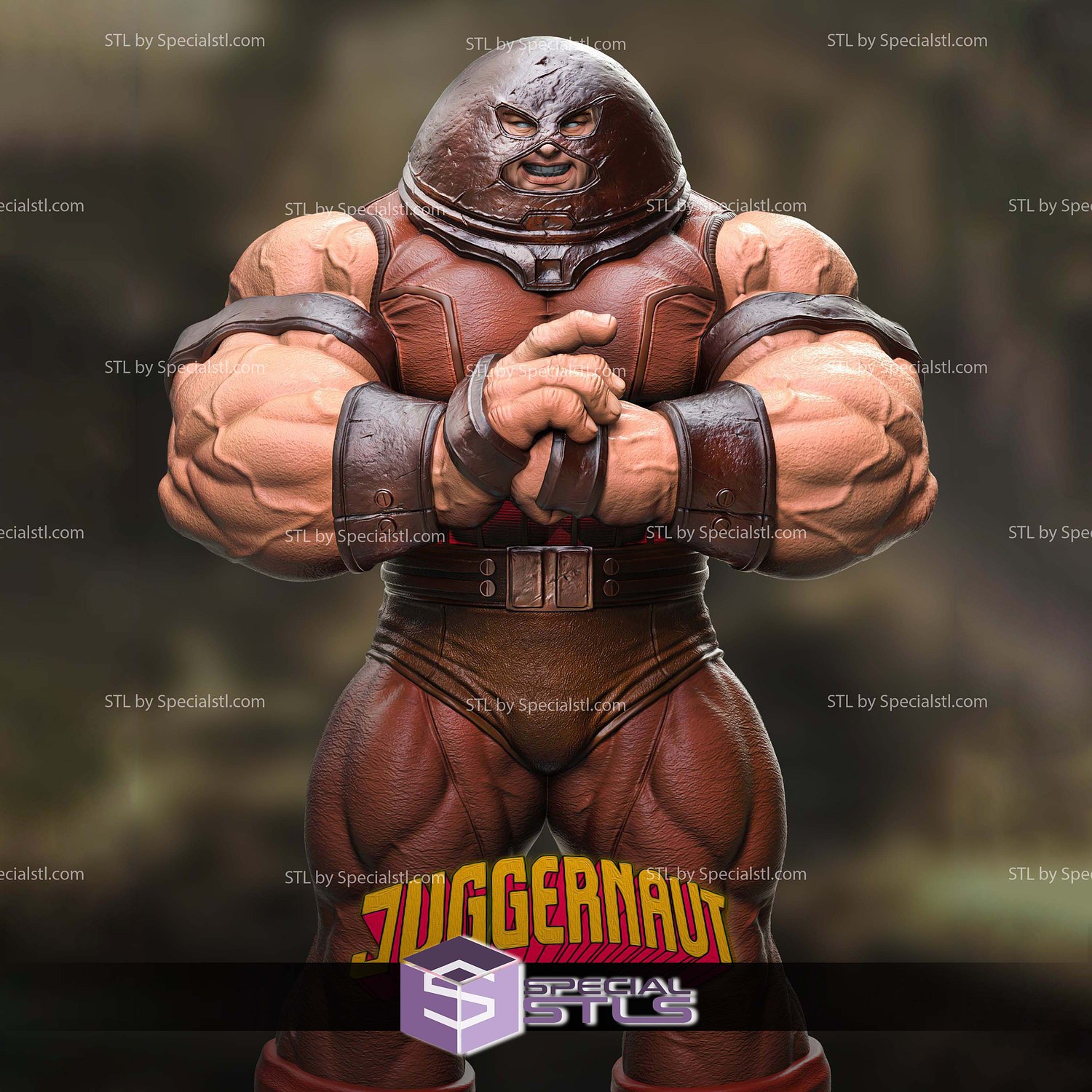 Juggernaut Museum Pose 3D Printer Files STL Model — view 3