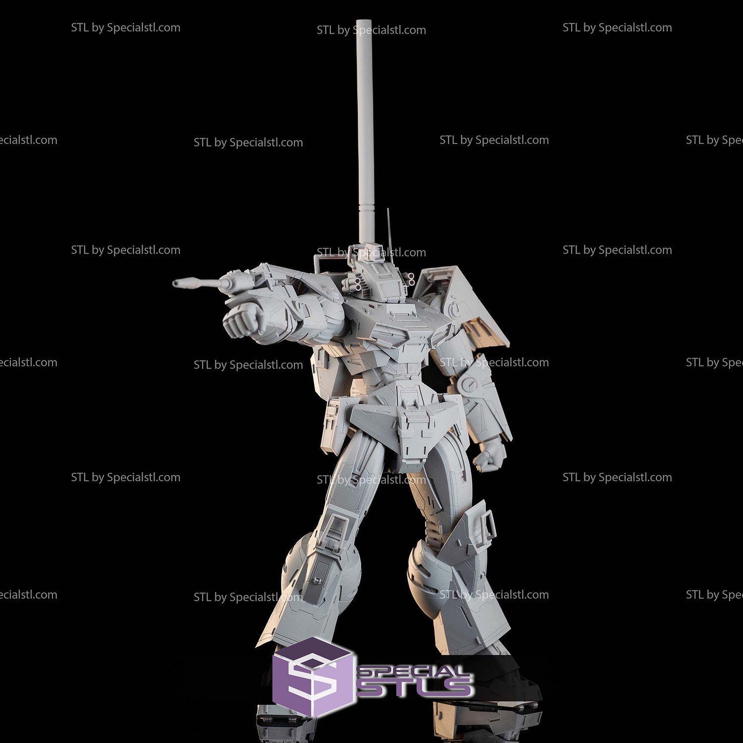 Dougram Gundam Sculptures 3D Printing STL Model — view 2