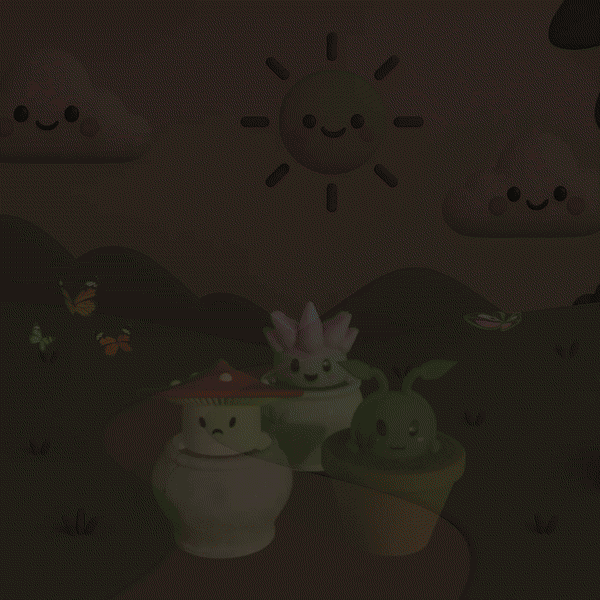 Moshi Mossies – Plant Pals from Moshi Island 3D STL Model