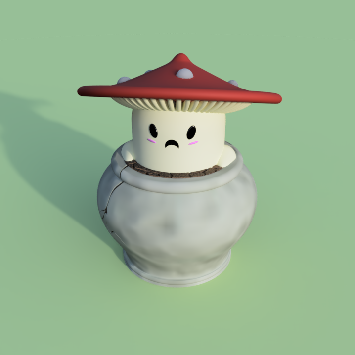 Moshi Mossies – Plant Pals from Moshi Island 3D STL Model — view 4