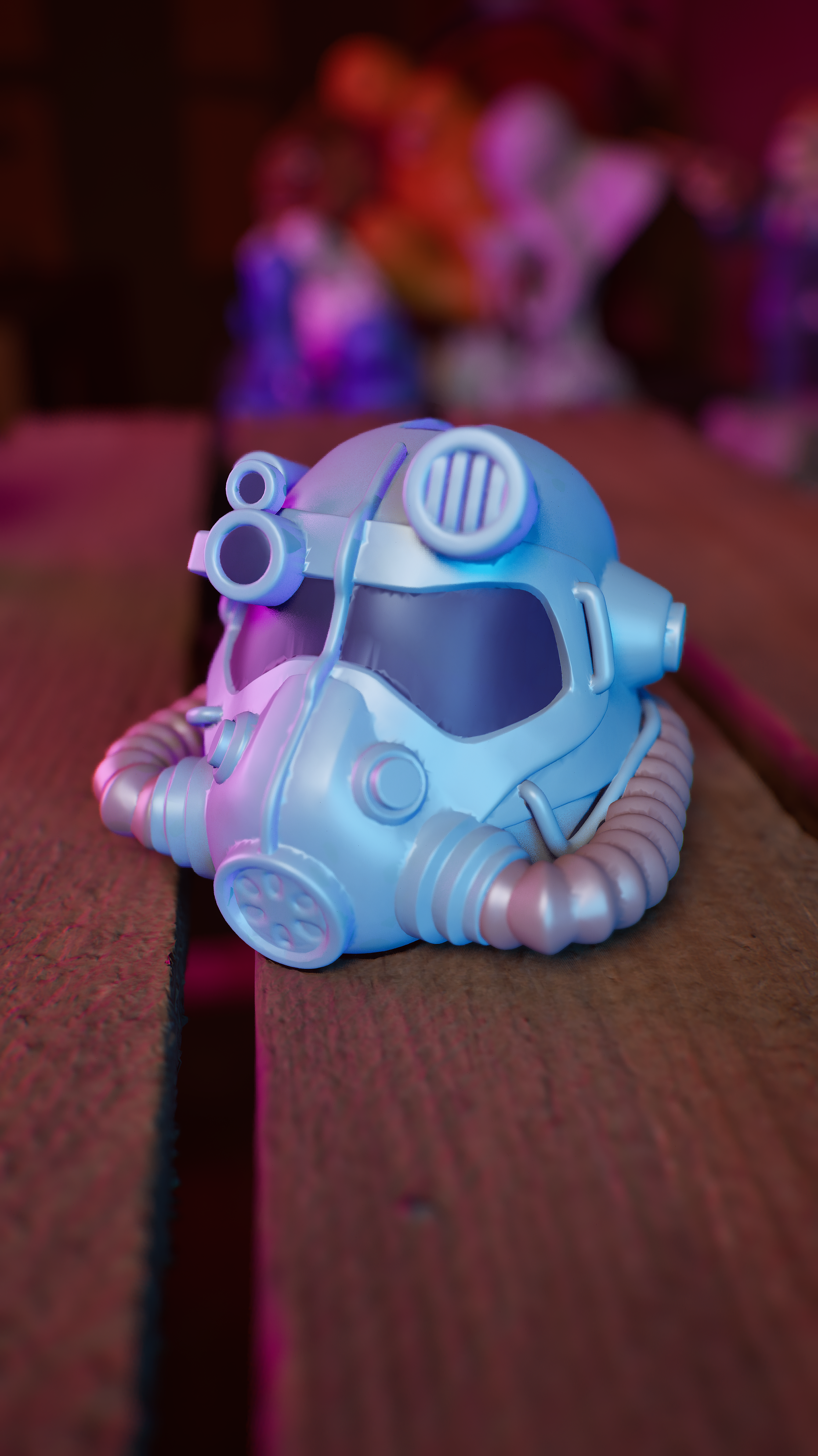 Li'l Fallout Power Armor - #MASKtober - Videogame Fanart Collectible 3D 3MF Model