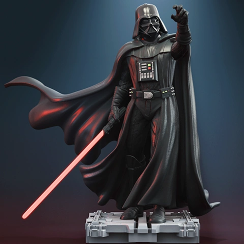 Lord Darth Vader 3D Printer Files | Assembly STL Model