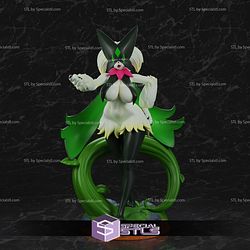 Meowscarada V5 STL Files 3D Model