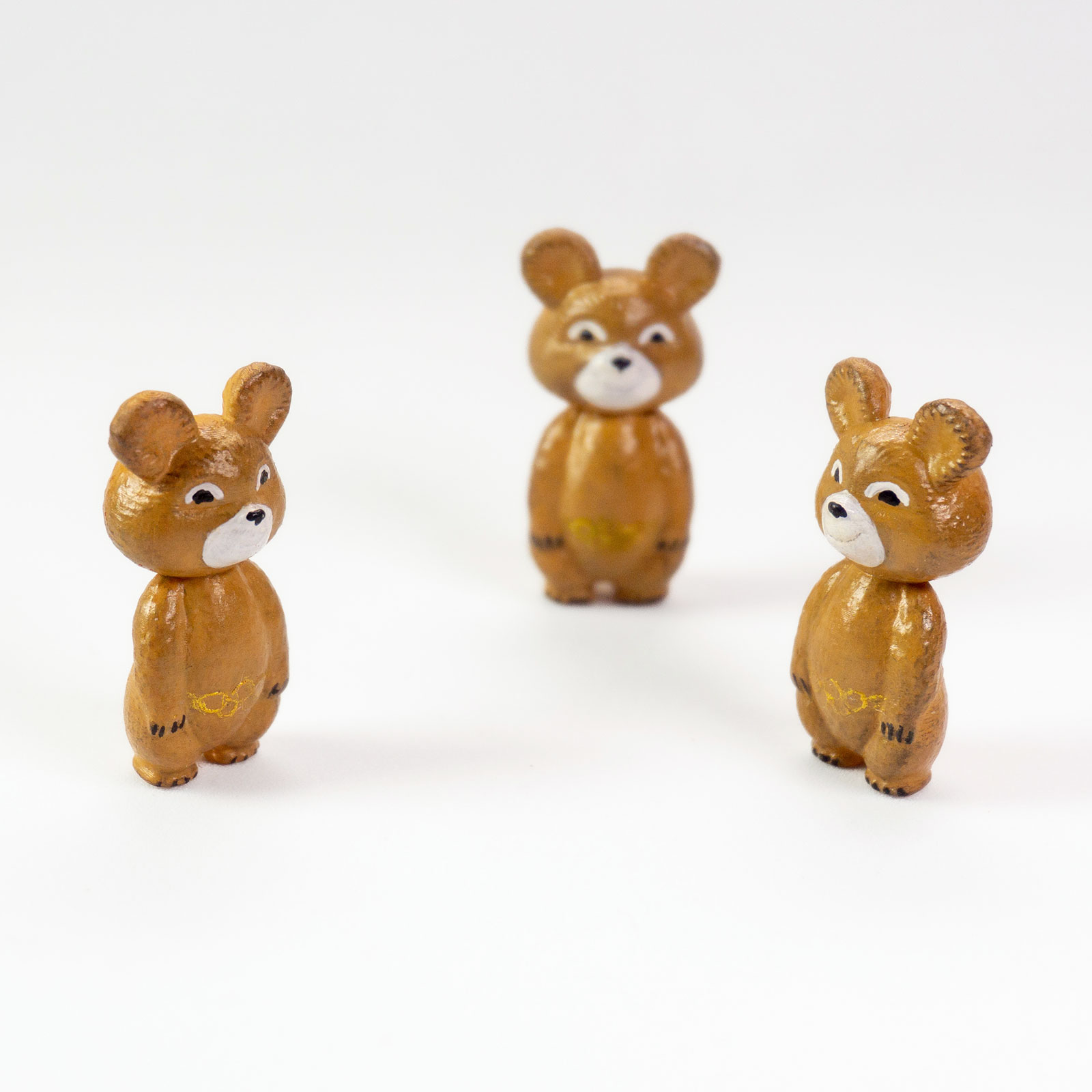 Olympic Bear 3D STL Model