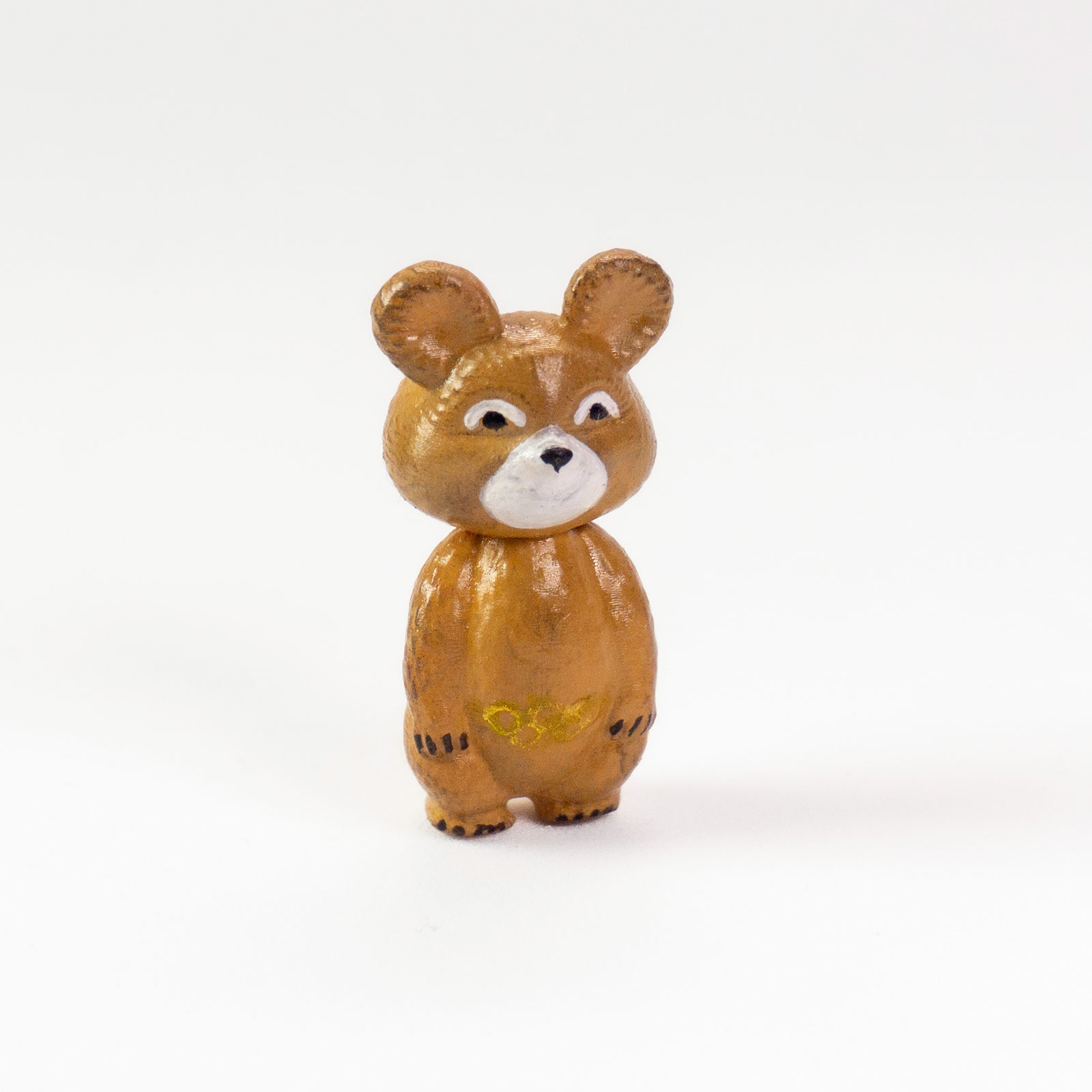 Olympic Bear 3D STL Model — view 2
