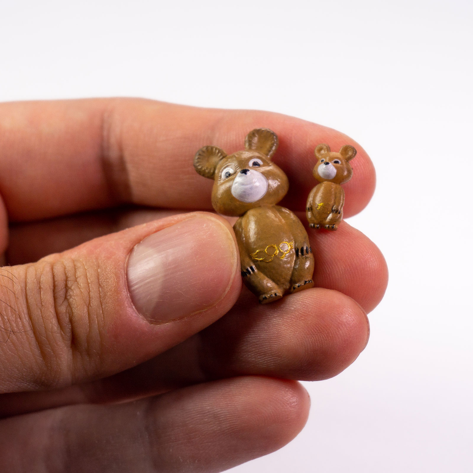 Olympic Bear 3D STL Model — view 7