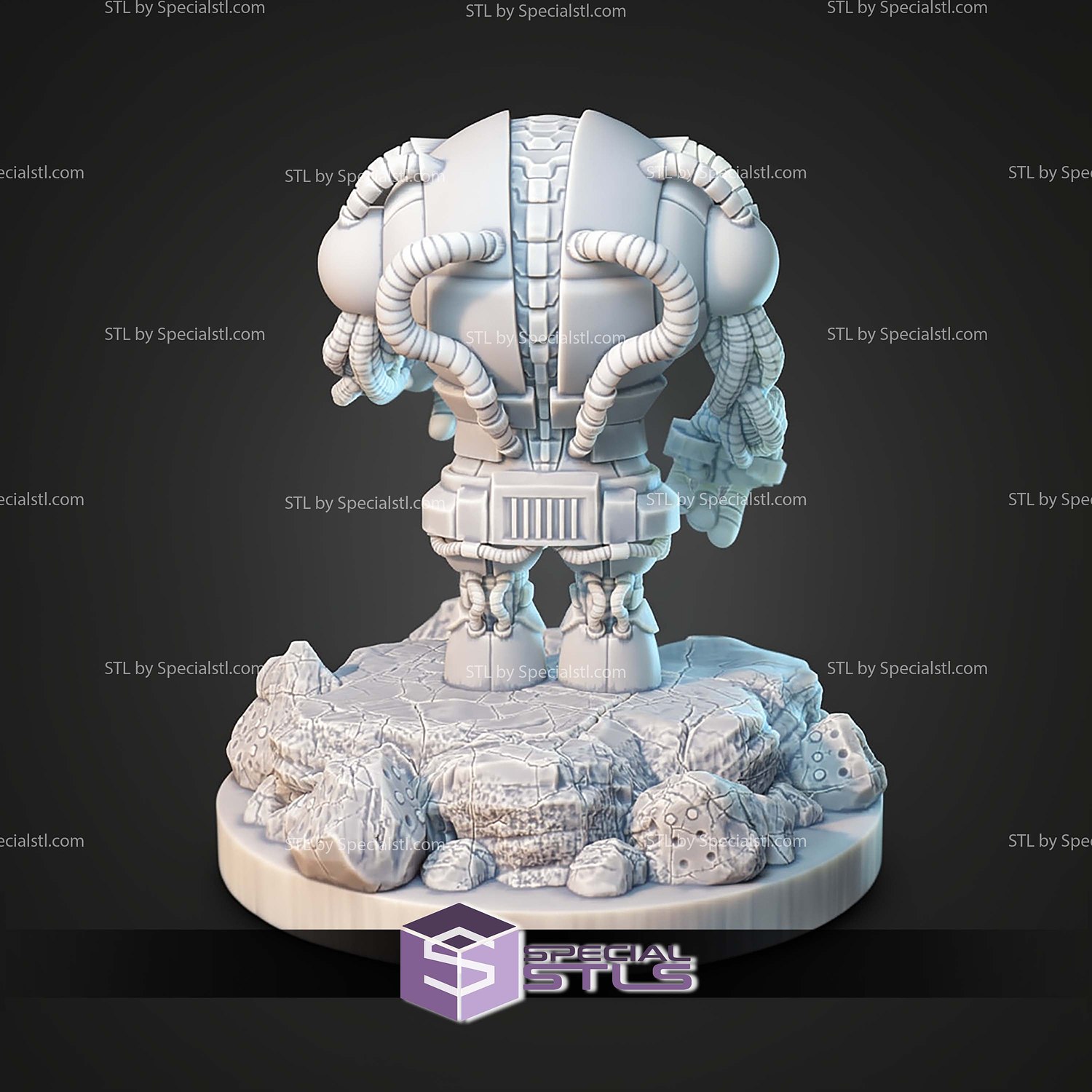 Kaiju Pokemon Registeel STL Files 3D Model — view 2