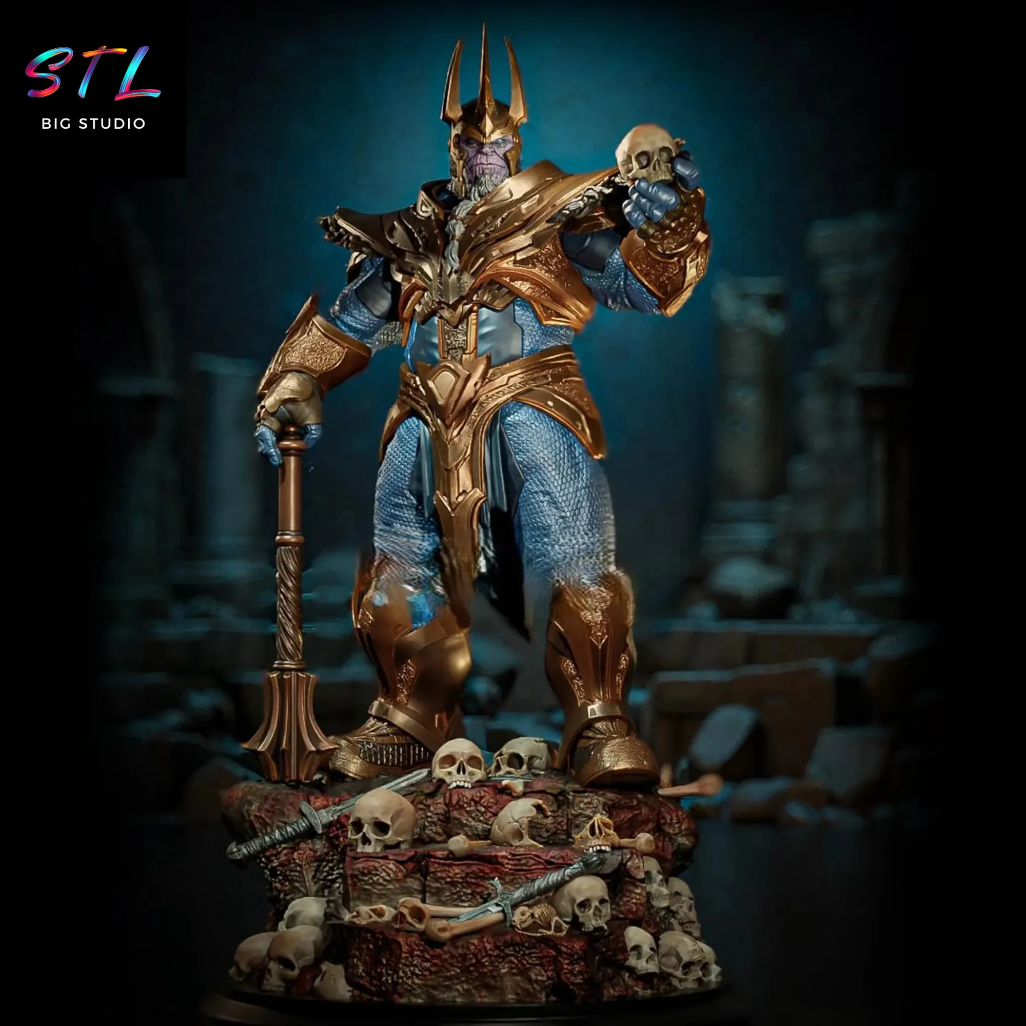 Thanos STL | Marvel | 3D Printable Model Model