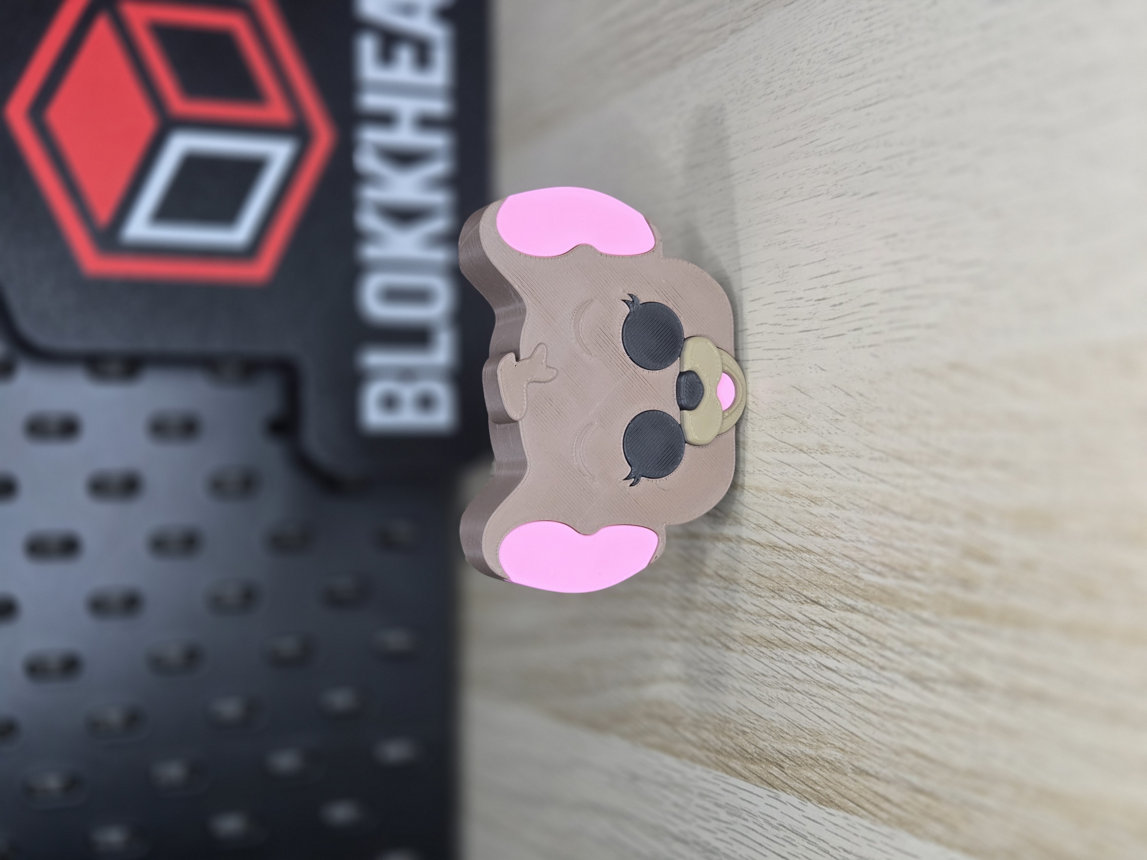 Blokkheadz Jerry - Magnet, Ornament and Regular Collectible 3D STL Model