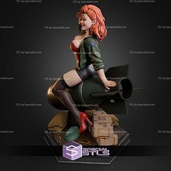 Air Force Bombshell STL Files 3D Model