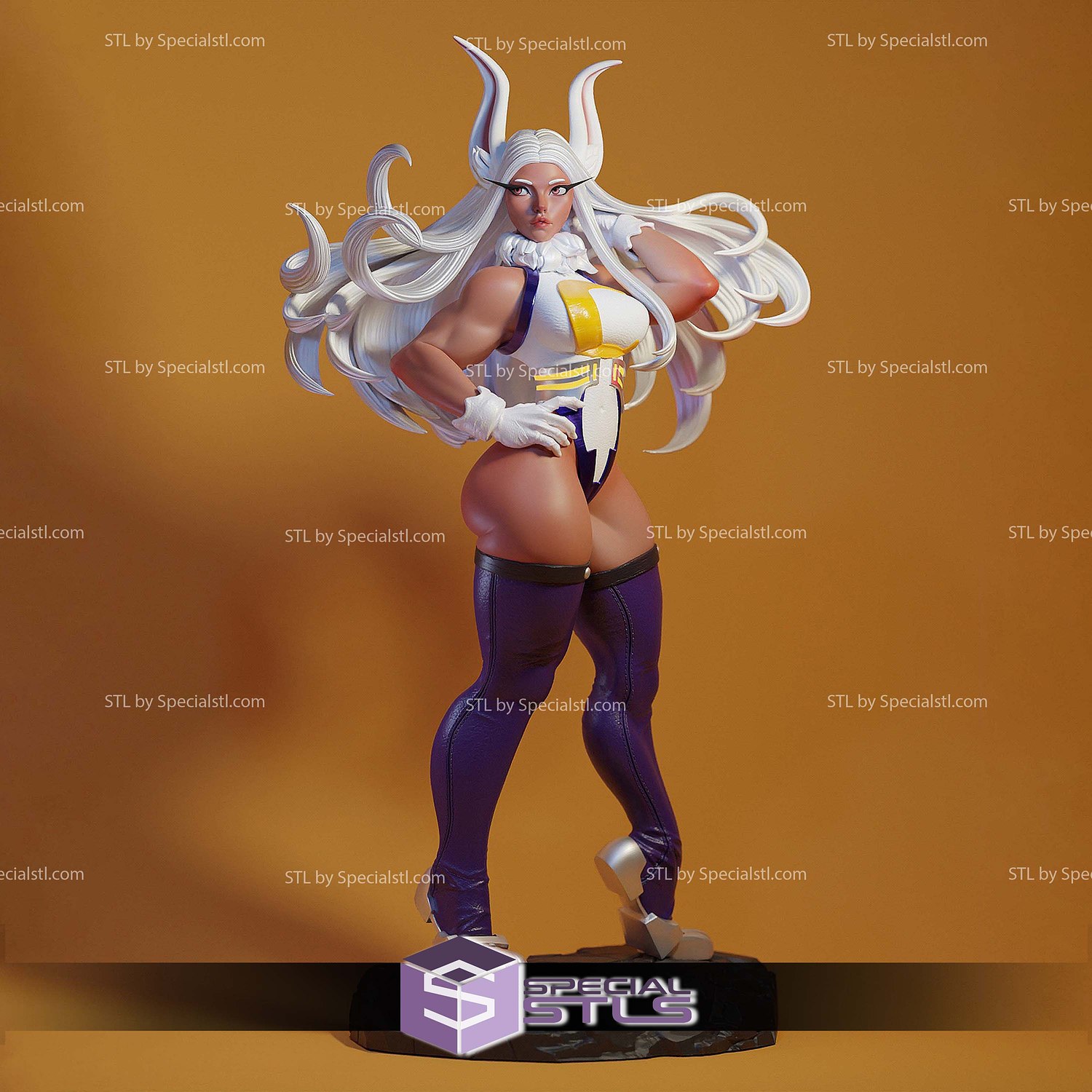 Mirko MHA Signature Pose 3D Printer Files STL Model — view 4