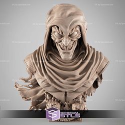 Hobgoblin Portrait Bust 3D Printer Files STL Model