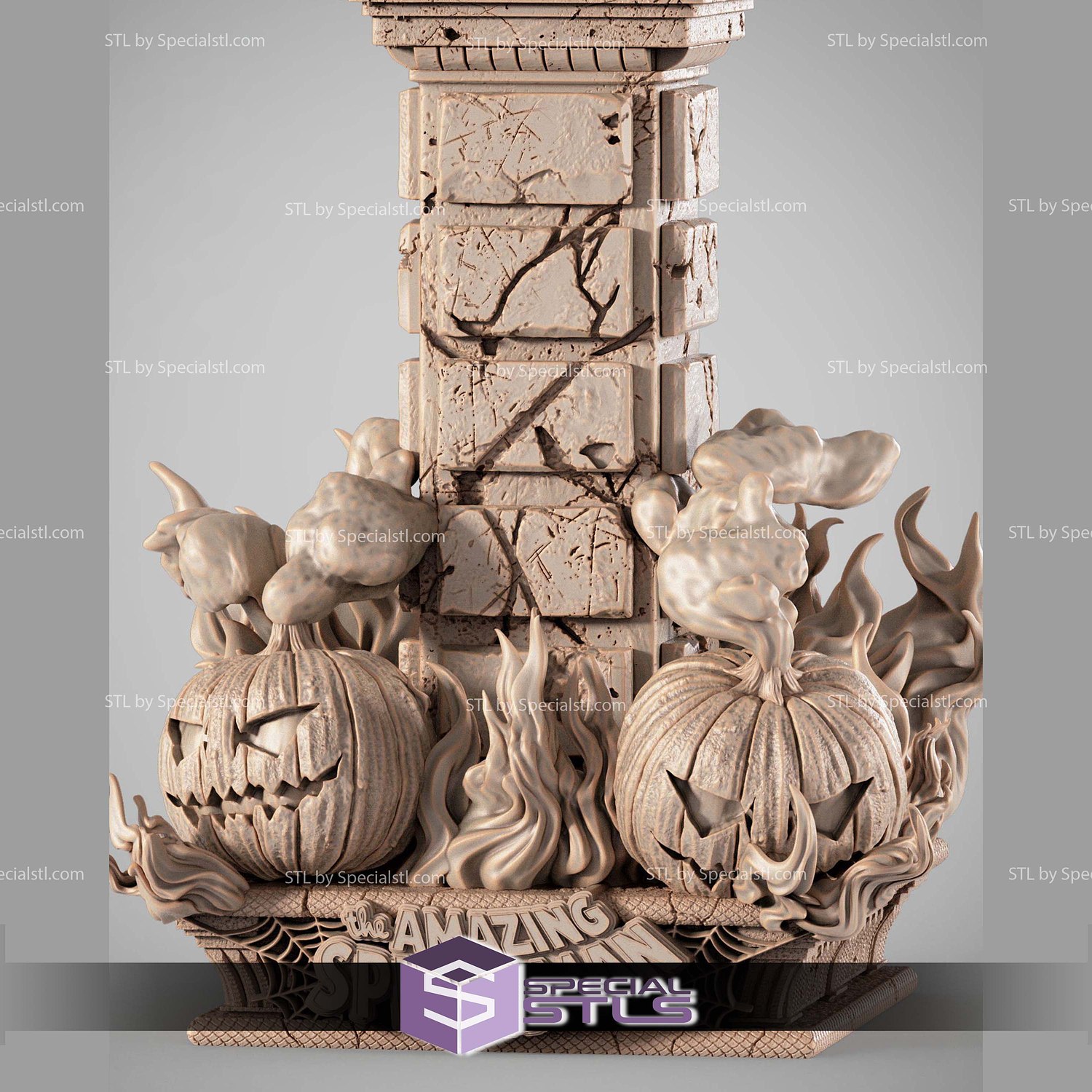Hobgoblin Portrait Bust 3D Printer Files STL Model — view 2