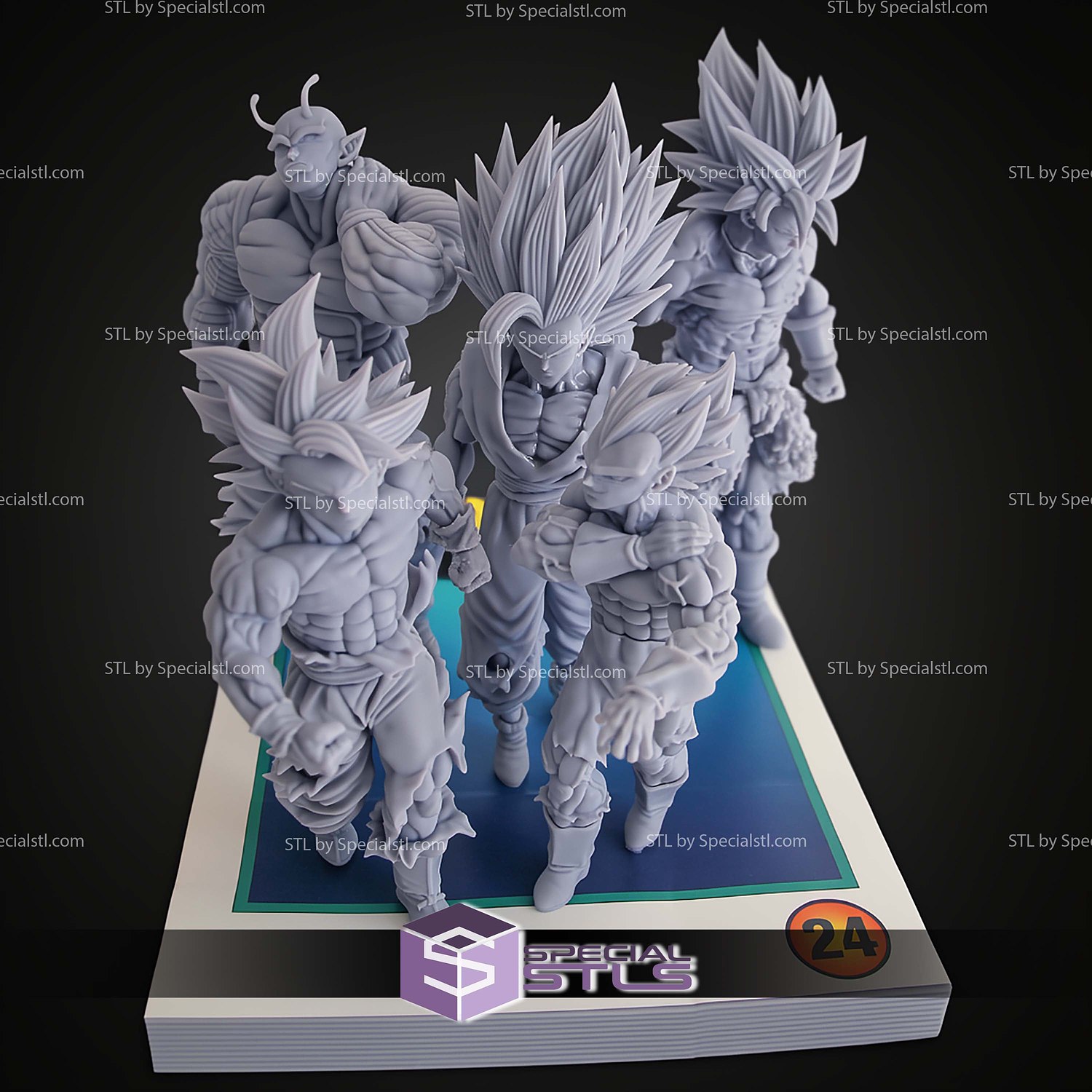 Gohan Beast Dragon Ball Super Vol 24 STL Files 3D Model — view 2