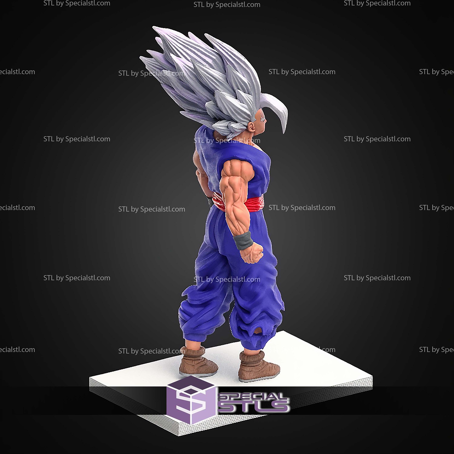 Gohan Beast Dragon Ball Super Vol 24 STL Files 3D Model — view 3