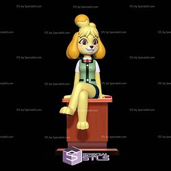Super Basic STL - Isabelle Animal Crossing 3D Model