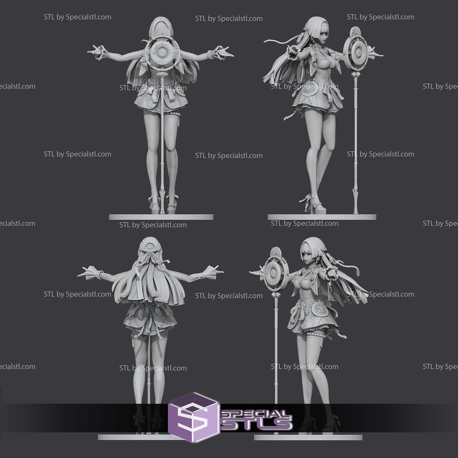 Astra Yao Zenless Zen Zero STL Files 3D Model — view 2
