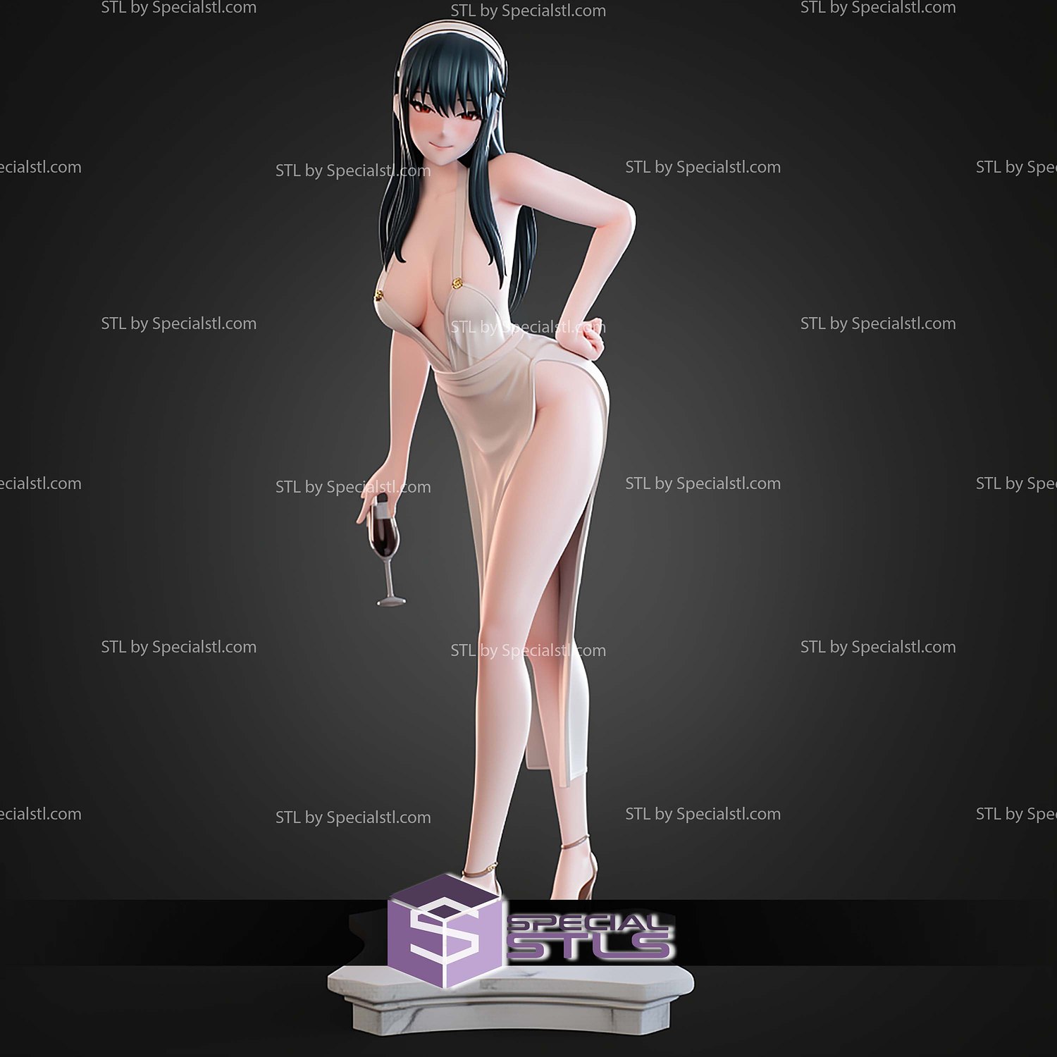 Yor Forger Briar STL Files 3D Model — view 3