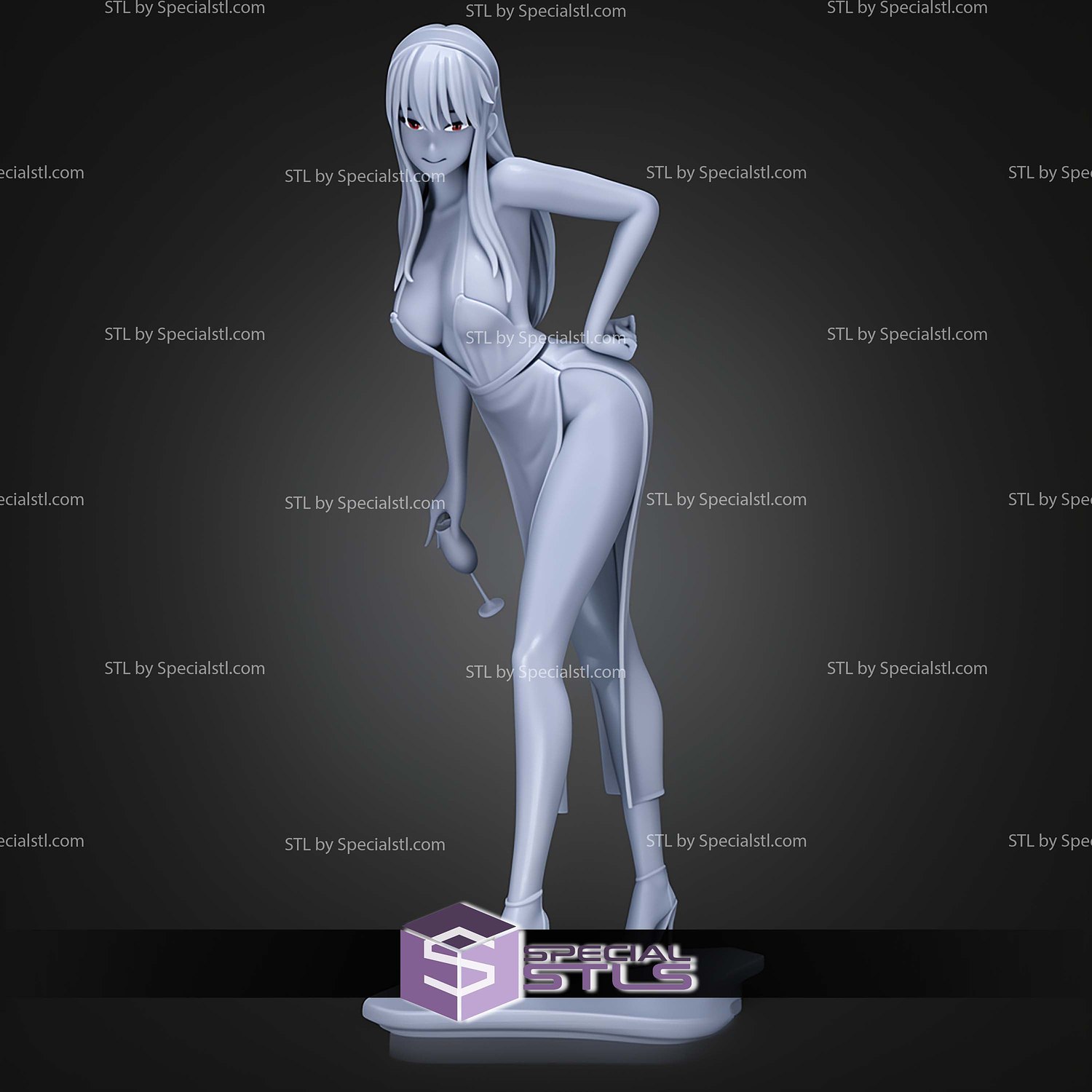 Yor Forger Briar STL Files 3D Model — view 4