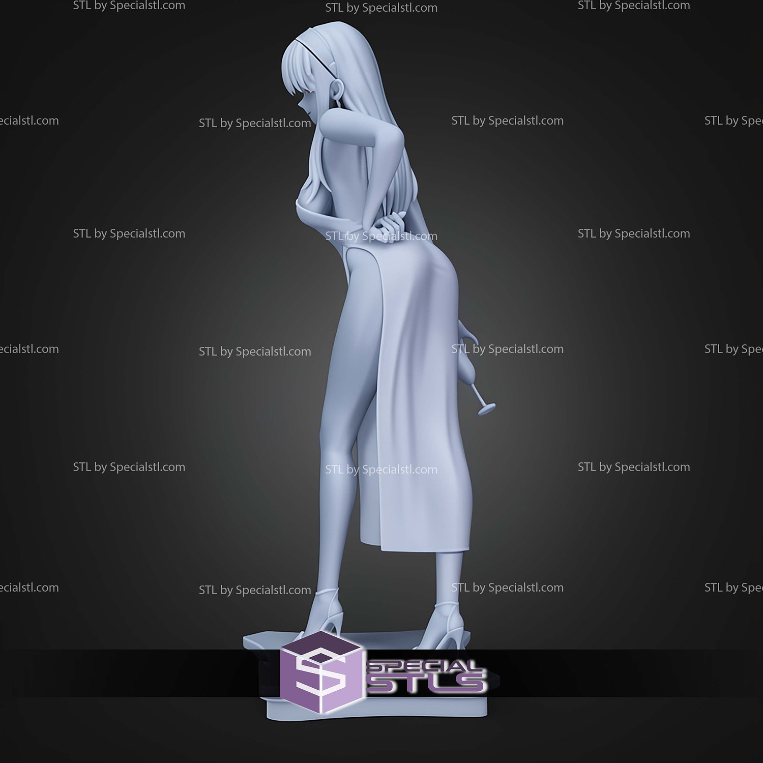 Yor Forger Briar STL Files 3D Model — view 8