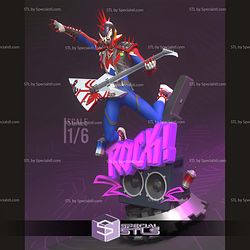 SpiderPunk 2099 Guitar 1-6 3D Printer Files STL Model
