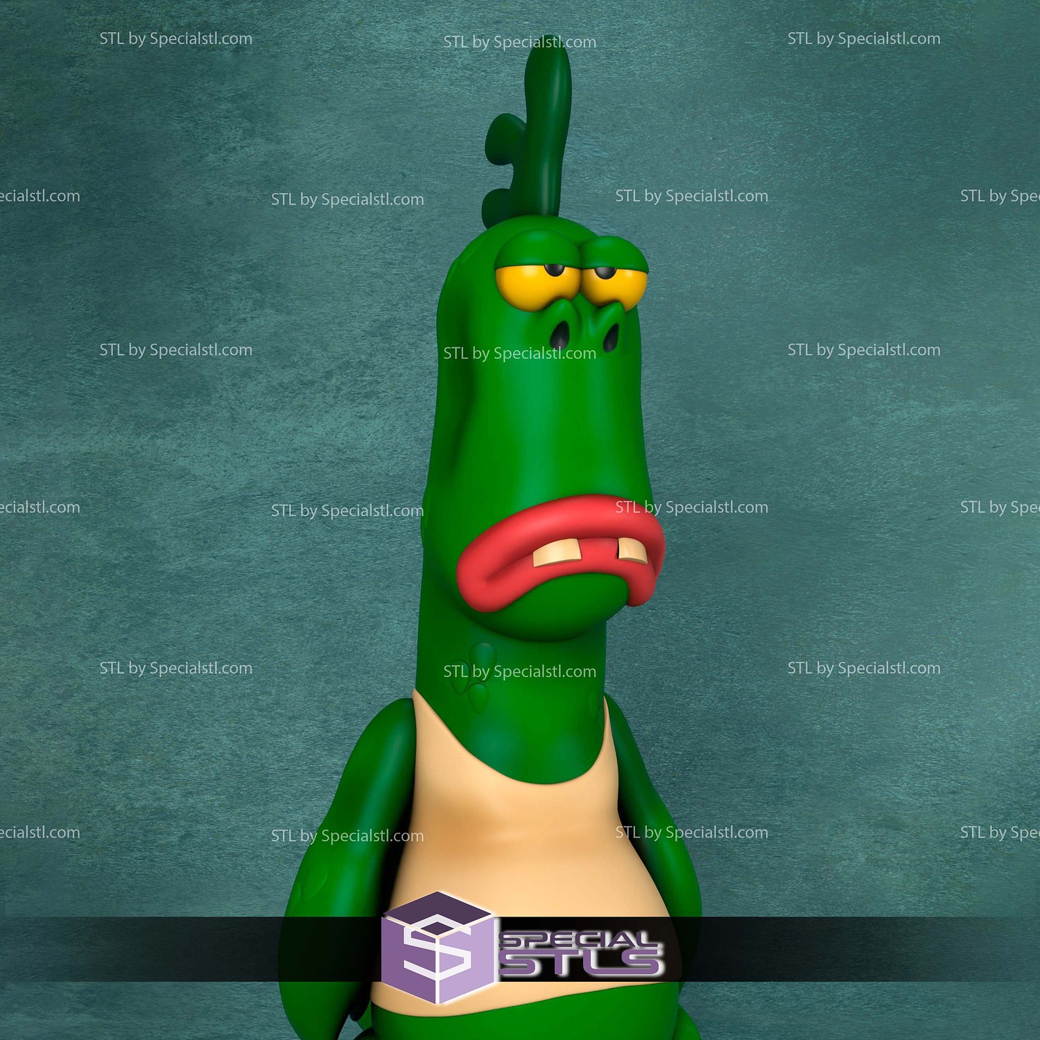 Sr Gus Simpson 3D Printer Files STL Model — view 2