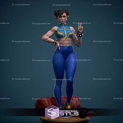 Chun-Li Boxing Say Hi 3D Print Files STL Model