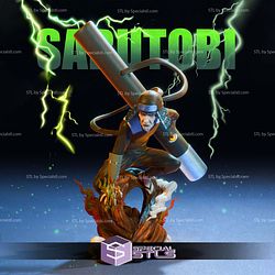 Hiruzen Sarutobi Adamantine Staff 3D Printer Files STL Model