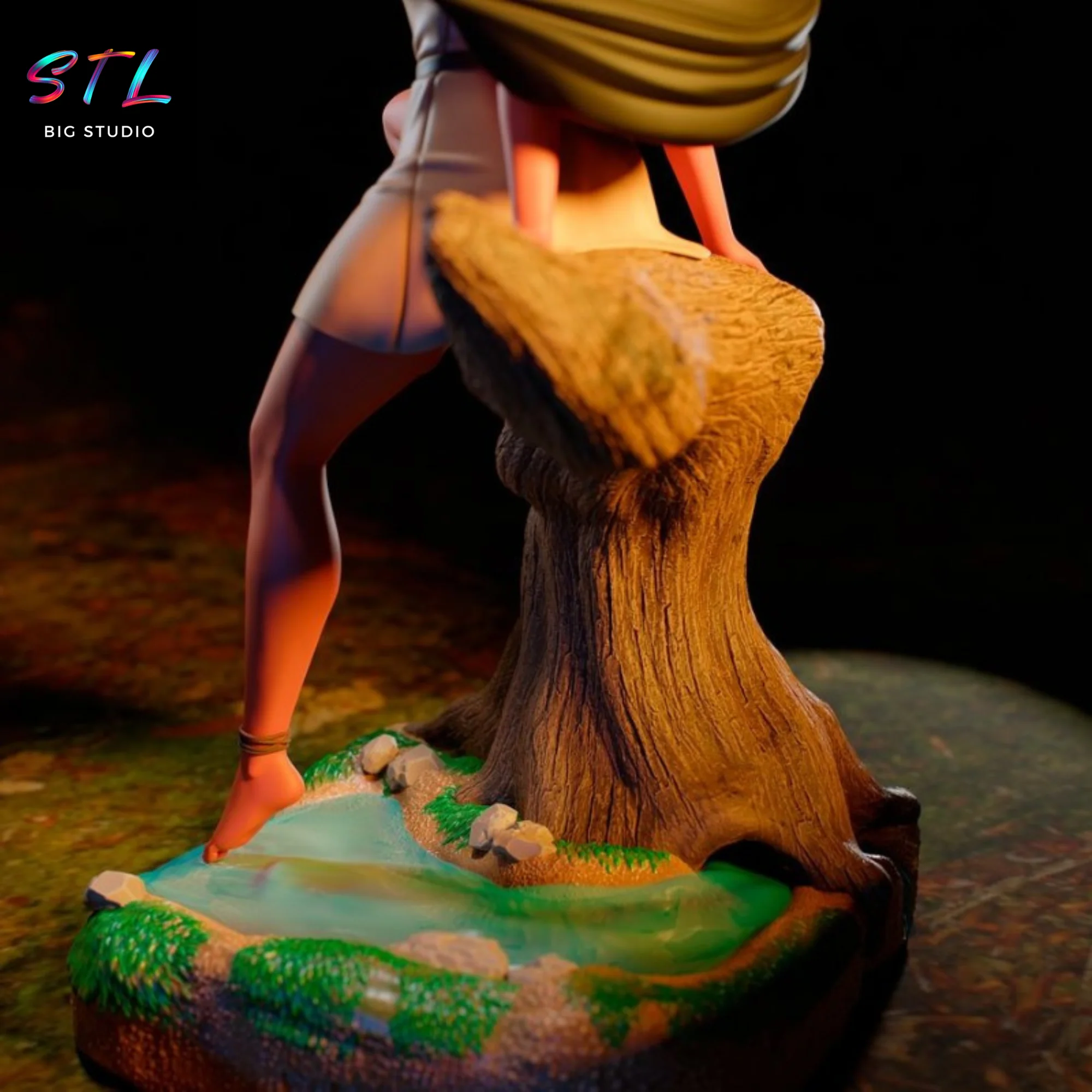Pocahontas STL | 3D Printing Model Model — view 5